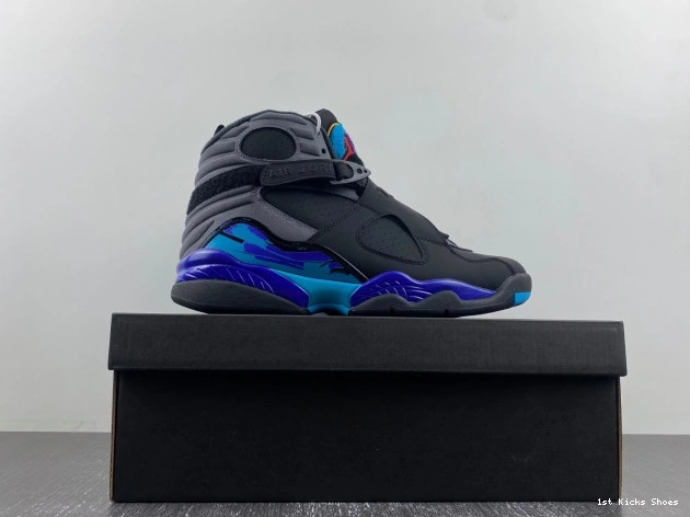 1st Kicks 305381-025 (2015) Retro 8 Jordan Aqua 0726